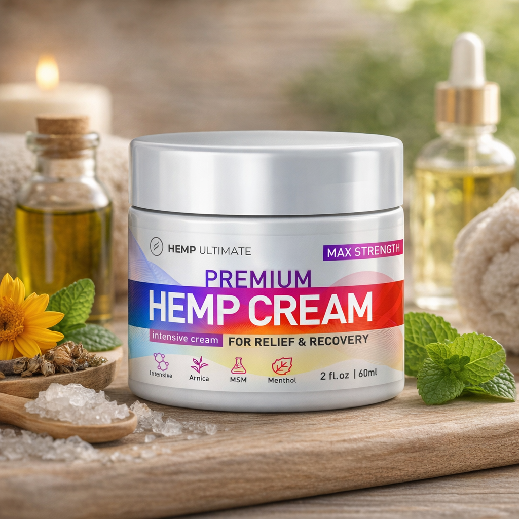 Hemp Ultimate cream with natural botanicals